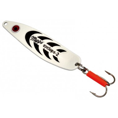 Колеблющаяся блесна Mepps Syclops №2 17g Fluo White