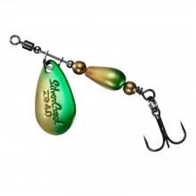 Блесна Daiwa Silver Creek Spinner 3гр цв Green Gold