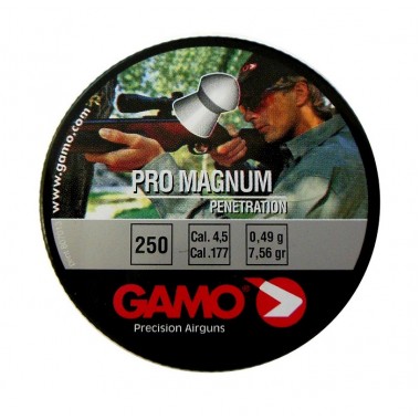Пули пневматические GAMO Pro-Magnum 4,5 мм 0,49 грамма (250 шт.)