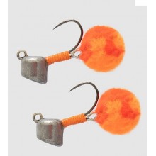 Джиг-головка с подвесом Jackall Timon Egg Pompon 1gr Ikura