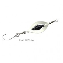 Блесна Spro Troutmaster INCY Double Spin Spoon Black White 3,3g