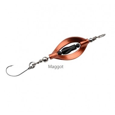 Блесна Spro Troutmaster INCY Double Spin Spoon Maggot 3,3g