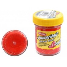 Паста форелевая Berkley PowerBait SALMON EGG/Red Glitter-ИКРА
