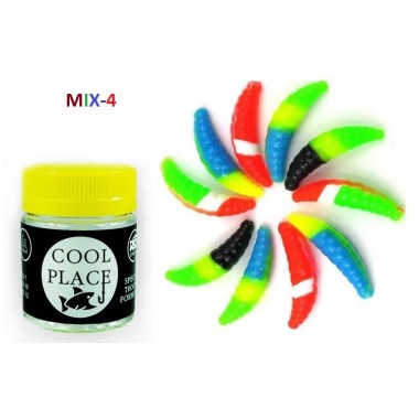 Слаг Cool Place Trout Lures Maggot MIX-4