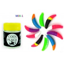 Слаг Cool Place Trout Lures Maggot MIX-1