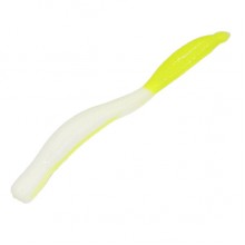 Cool Place Trout Lures Flat Worm 7шт, 80мм, бел/желт