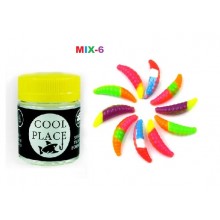 Слаг Cool Place Trout Lures Maggot MIX-6