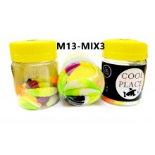 Слаг Cool Place Trout Lures Maggot 1,3 MIX-3