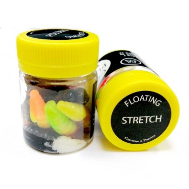 Слаг плавающий Cool Place Trout Lures STRETCH МАГОТ (MIX-2)