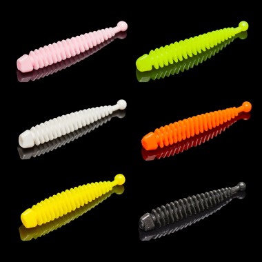 Слаг Soorex TAIL 64 мм - 6 шт 1.5 гр. - 108 Микс