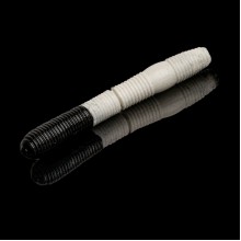 Слаг Soorex TUMBLER 63mm - 7шт в банке, 2.1гр -309 White-Black