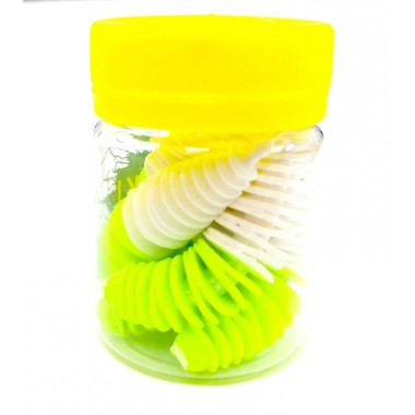 Пламп Teruki COSTA 65мм, сыр, цвет шартрез/белый