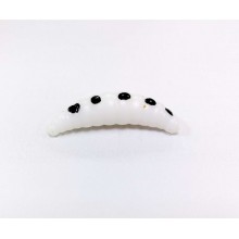 Магот плавающий Rybolov-7 (белый/черные точки)