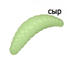 Мягкая приманка Trout Zone Maggot 1.3 glow СЫР Мягкая приманка Trout Zone Maggot 1.3 glow СЫР