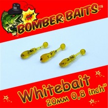 Bomber Baits Whitebait 20мм( 0,8 inch ) #002 Аmber
