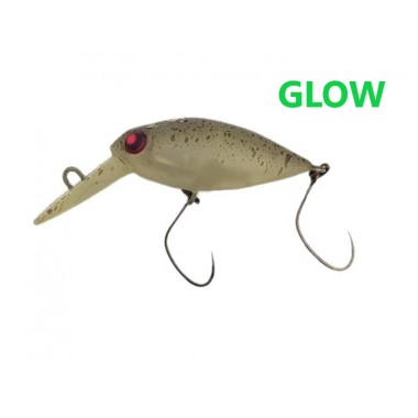 Воблер Rodio Craft Moca DR 2 Hook SS Rattle In цв 03 Glow