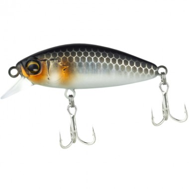 Воблер Jackall Abbey Minnow 38SF цв. UV mat silver & black